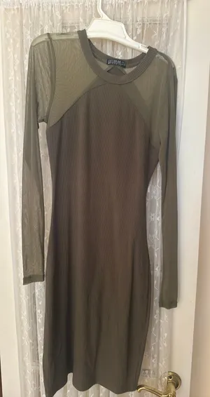 Cotton On Dress Bodycon Ribbed thumbnail 1