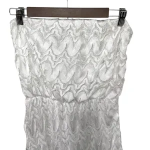 Poetry Strapless White Lace Mini Dress‎ Women's Large Bridal Wesern Strapless thumbnail 2