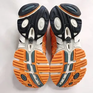 K Swiss K-Ona LA Marathon Running Sneakers Shoes Orange Grey Silver Women 7 thumbnail 8