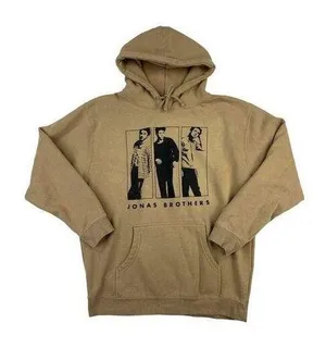 Jonas Brothers - Tour Hoodie in Brown thumbnail 1