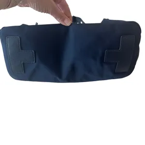 Tory Burch Small Ella Nylon Tote Navy Crossbody Zip Bag‎ thumbnail 4