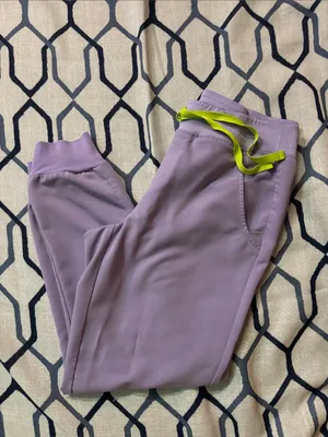 FIGS Womens Lavender Dew Zamora High-Rise Jogger Scrub Pant size Small Petite thumbnail 2