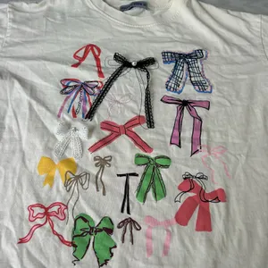 Aelfric Eden 3D Bow Preppy T-Shirt Art to Wear Oversized Size Medium thumbnail 3