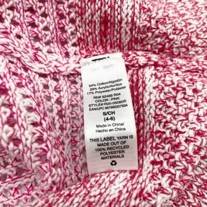 Scoop Womens‎ Sweater Tank Size Small Open Knit Ruffle Bohemian Feminine Cottage thumbnail 9