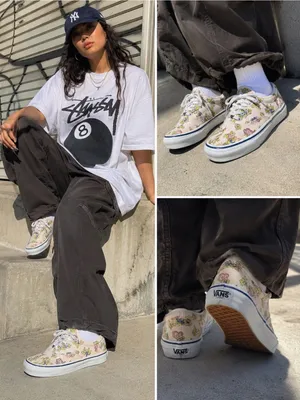 Vans Disney Dopey Print Canvas Sneakers Women’s Casual Shoes Vintage thumbnail 2