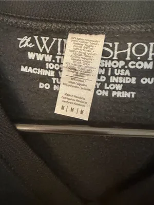 The Future of Wine Is Female Black Crewneck Sweatshirt thumbnail 3