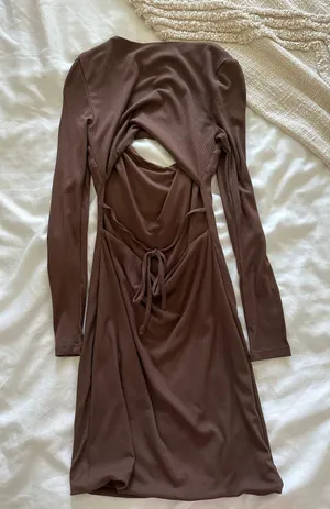 Princess Polly Brown Mini Dress thumbnail 5