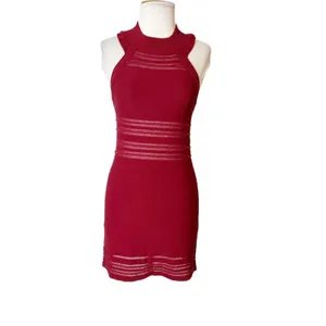 FOR LOVE AND LEMONS‎ Knitz Rivington Bodycon Dress red medium thumbnail 9