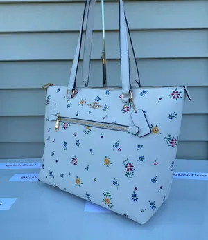 Coach Wildflower Printed Gallery Large Tote -Chalk Multi thumbnail 4