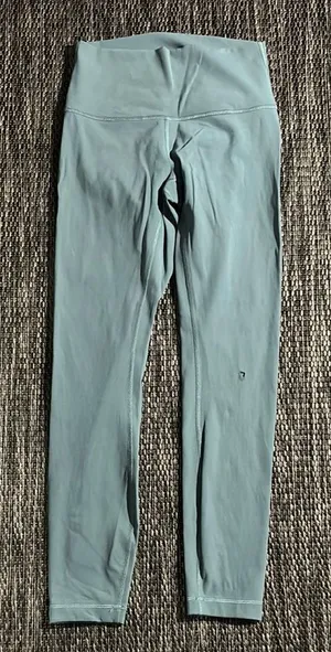 Lululemon Wunder Under Legging Hi-Rise 7/8 *Full-On Luxtreme 25" Mystic Green thumbnail 1