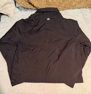 Vintage Y2K adidas Cropped Windbreaker Collarneck thumbnail 7