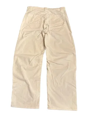 Madewell The Darted Barrel-Leg Utility Pant in Corduroy cream Women’s Sz 26 NWT thumbnail 7