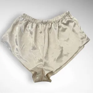 ANNA-KACI Khaki Satin Camisole And Shorts Pajama Set Medium | NWT thumbnail 13