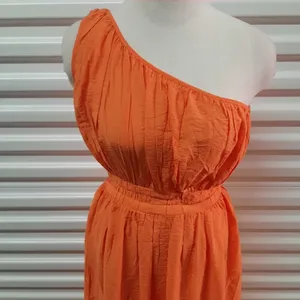 French Connection Faron Dress Womens Size 2 One Shoulder Midi Party Going Out thumbnail 6