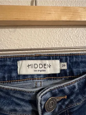 Hidden Mid-Rise Dark Wash Skinny Jeans — Women’s Slim Fit thumbnail 2