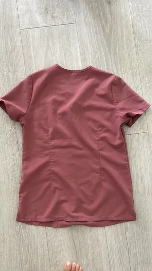 FIGS Mauve scrub Top thumbnail 3