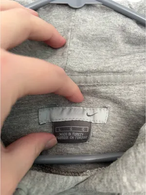 Nike Gray Hoodie thumbnail 2