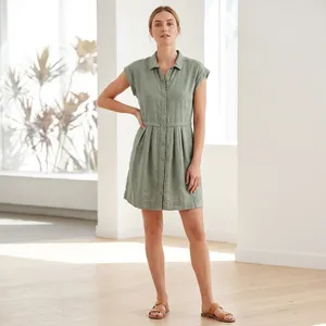 Free People Gray Mini Dress, S thumbnail 2