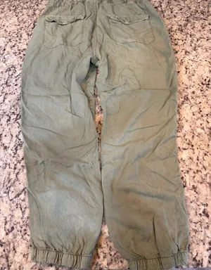 Sanctuary Sage Green Lighweight Joggers Size L thumbnail 5