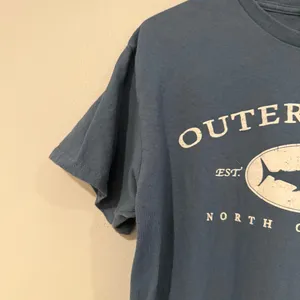 Blue Outer Banks Graphic Tee Size M thumbnail 4