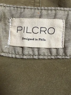 Pilcro Olive Green Utility Straight Leg Crop Pants Size 25 thumbnail 6