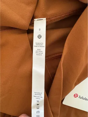 Lululemon Align High Rise 25” Cooper Brown Size 8 NWT thumbnail 6