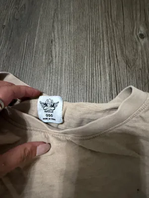 Boys Lie graphic tee with white graphic of a figure with wings thumbnail 2