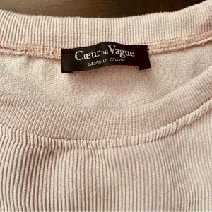 Coeur de Vague Boutique Euro-Inspired Lake Weekend Corduroy Sweatshirt | Size: M thumbnail 3