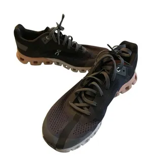 On Running Womens Cloudflow Mesh Rock Rose Trainers Athletic Shoes size 9 thumbnail 1
