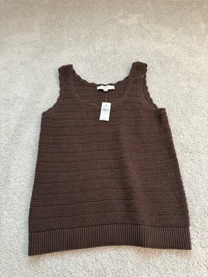 Brown Loft Tank Top thumbnail 2