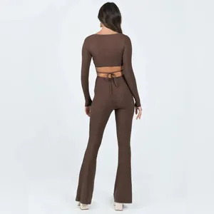 Princess Polly Devera Jumpsuit Brown thumbnail 3