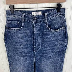 Free People We the Free Dark Acid Wash High Rise Skinny Jeans Women's Size 30 thumbnail 3