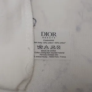 DIOR White STORAGE cover/pouch/dust bag Small DUST BAG New No Tag thumbnail 6