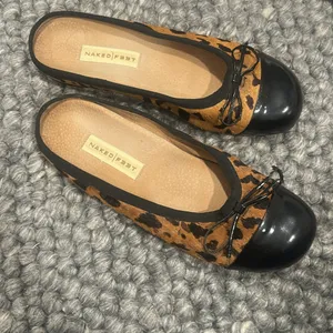 Naked‎ Feet Cheetah Slip On Mule thumbnail 6