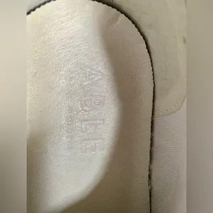 ABLE White/Green Leather Sneakers White Size 11 thumbnail 11