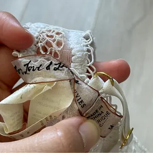 For Love & Lemons Bra floral lace underwire White (medium) coquette soft girl thumbnail 4