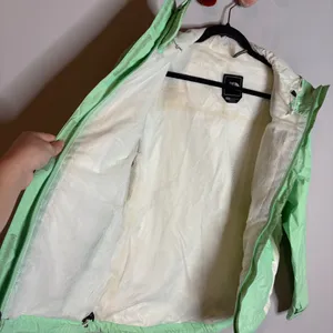 The North Face mint green and white Hyvent rain jacket thumbnail 4