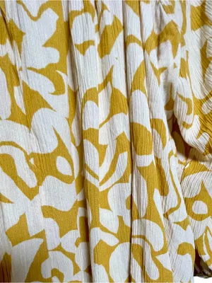 Terra & Sky Off the Shoulder Blouse Size 14W ~ Whimsical Cottage Core Vibe ~ Loose Fit thumbnail 5