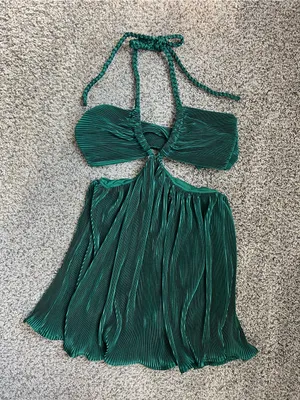 12th Tribe Halter Mini Dress thumbnail 4