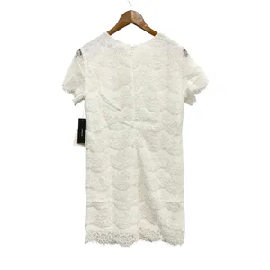 Lulus Take Me to Brunch Ivory Lace Shift Dress size Large NWT thumbnail 3
