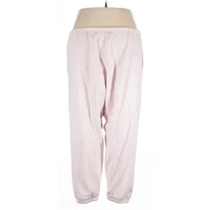SKIMS Light Pink Fleece Sweatpants 3X Plus Size Joggers Cotton Lounge Pants thumbnail 2