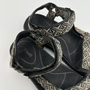 Teva Women's Sandal 9 Black Sport Hiking Water Strap Sandals Pattern‎ Outdoor thumbnail 9