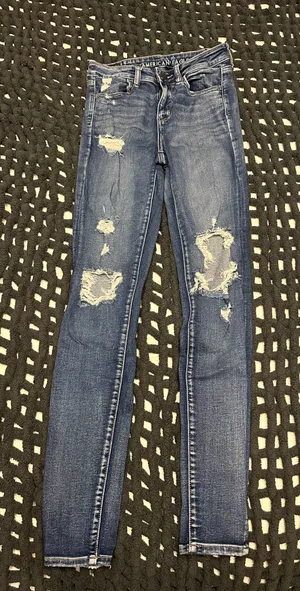 American Eagle Skinny Jegging Jeans thumbnail 1