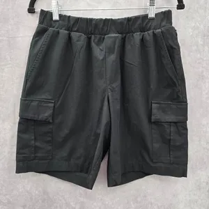 Old Navy Black Flat Front Cargo Active Bottoms‎ Pants Shorts Small thumbnail 1