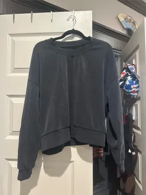 Lululemon Softstreme Boxy oversized Cropped crewneck thumbnail 3