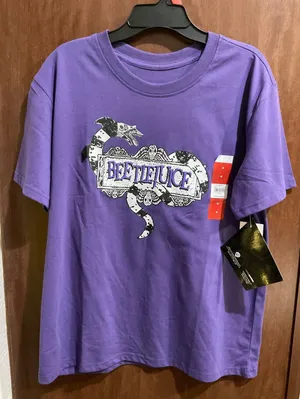 Beetlejuice Women's Graphic Tee with Short Sleeves, Size M G-030 thumbnail 1