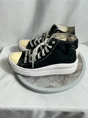 Converse Chuck Taylor All Star Move Platform High Top Black White Women’s Size 9 thumbnail 2