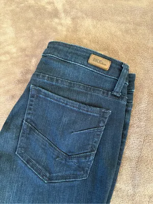 BKE Stella Mid-Rise Skinny Jeans Dark Wash Slim Fit Size 28x31.5 thumbnail 2