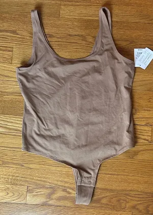 Auden Brown Bodysuit Size L thumbnail 1