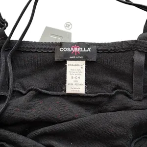 Cosabella Made in Italy S black red polka dot cami thumbnail 3